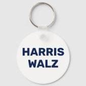 Vote Harris Walz 2024 Schlüsselanhänger (Rückseite)