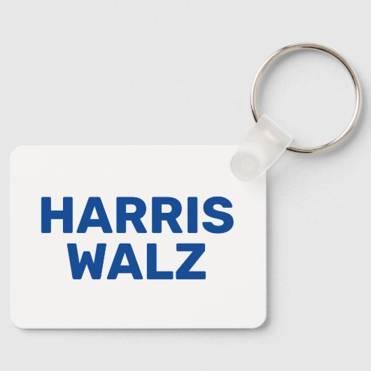 Vote Harris Walz 2024 Schlüsselanhänger (Vorderseite)