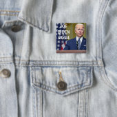 Vote Joe Biden | Präsidentschaftswahl 2024 Button (Beispiel)