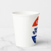 Vote Joy 2024 Harris Walz Pappbecher (Rechts)