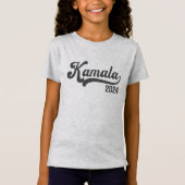 Vote Kamala Harris 2024 Gray Varsity Kids T - Shir T-Shirt (Vorderseite)