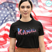 Vote Kamala Harris für Präsidentin Flag Alphabet Tri-Blend Shirt