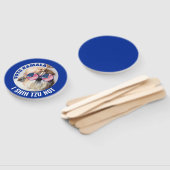 Vote Kamala USA flagge Shih Tzu Nicht niedlicher H Fächer (Non-assembled)