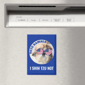 Vote Kamala USA flagge Shih Tzu Nicht niedlicher H Magnet (In Situ (Geschirrspüler))