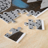 VOTE LOUD Originalgemälde Puzzle (Seite)