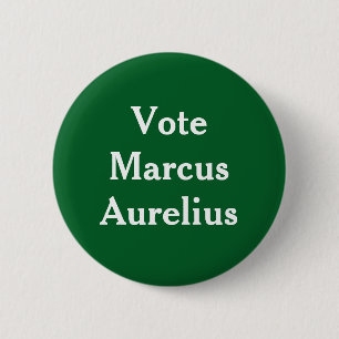 Vote Marcus Aurelius Button