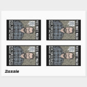 Vote Matt Walsh - Theokratischer Faschist - SBG4LI Rechteckiger Aufkleber (Blatt)