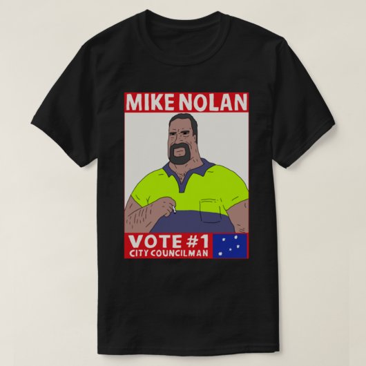 Vote Mike Nolan Classic T-Shirt (Design vorne)