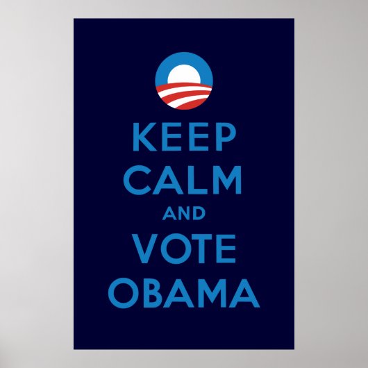 Vote Obama Poster (Vorne)