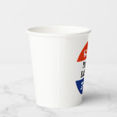 Vote Paper Ballots 2026 Midterm Election Paper Cup Pappbecher (Rechts)