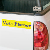 Vote Platner, Graham Platner gegen Susan Collins Autoaufkleber (Auf Lkw)