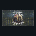 Vote PoliticalPatriotic Trump Republican Party Schreibtischunterlage<br><div class="desc">Primalaska.</div>