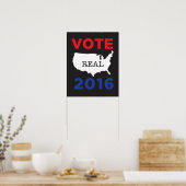 Vote Real America 2016 Poster (Küche)