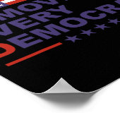 Vote Red Remove Every Democrat Conservatives Pro-r Poster (Ecke)