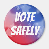 Vote Safely Magnet (Vorne)