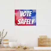 Vote Safely Poster (Küche)
