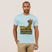 Vote Scooby Dooby Doo for President T-Shirt (Vorne ganz)