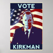 Vote Tom Kirkman Poster (Vorne)