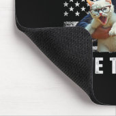 Vote Trump 2025 Funny Save The Cats Mousepad (Ecke)