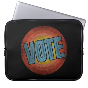 VOTE VINTAGE LAPTOPSCHUTZHÜLLE