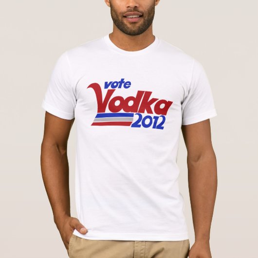 Vote Vodka T-Shirt (Vorderseite)