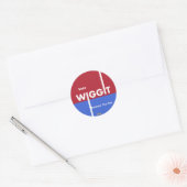 Vote Wiggit Sticker (Umschlag)