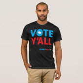 Vote Y'all Texas HarrisWalz24 T-Shirt (Vorne ganz)