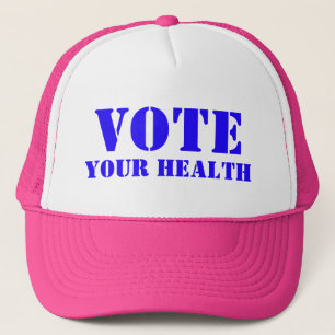 Vote Your Health Trucker-Mütze Truckerkappe