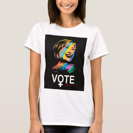 votehillary2016 T-Shirt (Vorderseite)