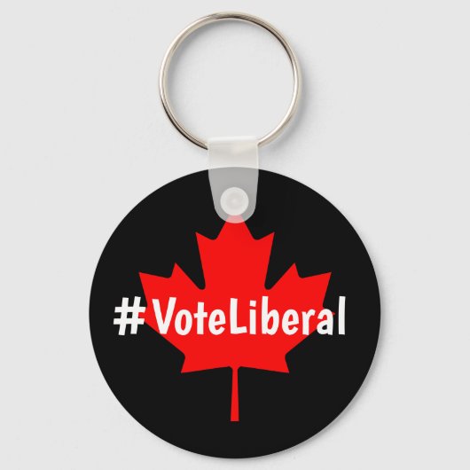 #VoteLiberal Canada Liberal Party Trending Hashtag Schlüsselanhänger (Vorderseite)