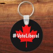 #VoteLiberal Canada Liberal Party Trending Hashtag Schlüsselanhänger (Vorderseite)