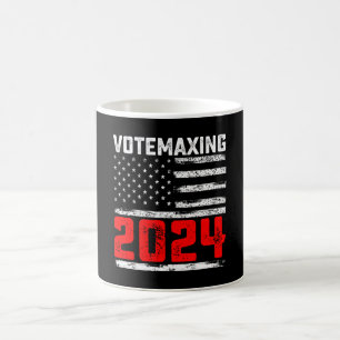 VoteMaxing 2024 Trump Präsidentschaftswahl Kaffeetasse