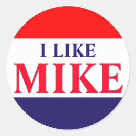 #VoteMikeWilliams 20ct Stickers "I Like Mike"