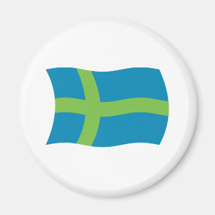 Votic People Flag Magnet