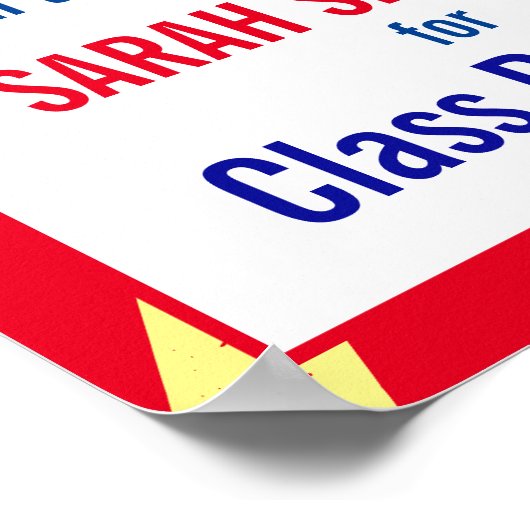 Voting Be a sweet" candy-themed product, Poster (Ecke)