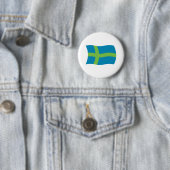 Votische Volksflagge Knopf Button (Beispiel)