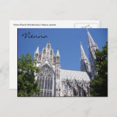 votiv vienna postkarte (Vorne/Hinten)