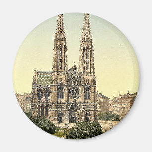 Votive Kirche, Wien, Austro-Ungarn seltenes Magnet