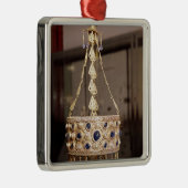 Votive Krone von König Recesvinth Silbernes Ornament (Rechts)