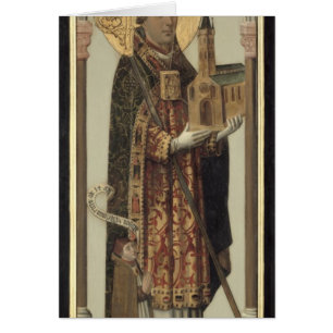 Votive Platte, die St. Ansgar, 1457 darstellt
