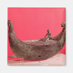 Votive Schiff Magnet