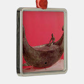 Votive Schiff Silbernes Ornament (Rechts)