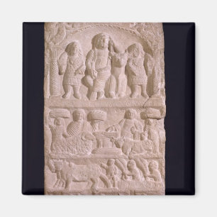 Votive stela eingeweiht Sature Magnet