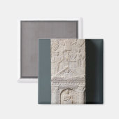 Votive stela gewidmet Saturn Magnet (Vorderseite/Rückseite)