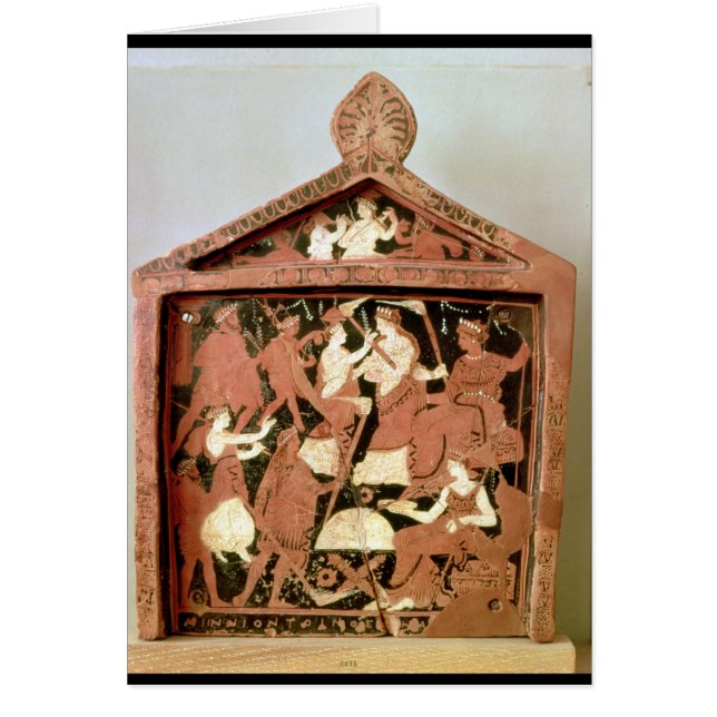 Votive Tablette des Dachbodens (Vorne)