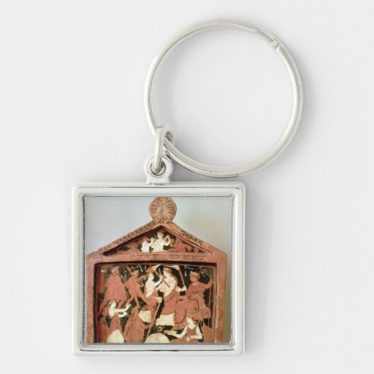 Votive Tablette des Dachbodens Schlüsselanhänger (Vorne)