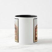 Votive Tablette des Dachbodens Tasse (Zentrum)