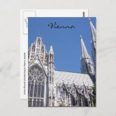 Votivkirche Wien Postkarte (Vorne/Hinten)