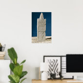 Votivstele mit dreieckiger Pediküre Poster (Heimbüro)
