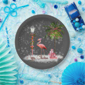 Votos de Natal de Flamingo Pappteller (Party)